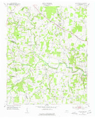 Centertown Tennessee Historical topographic map, 1:24000 scale, 7.5 X 7.5 Minute, Year 1953