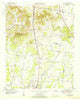 Chapel Hill Tennessee Historical topographic map, 1:24000 scale, 7.5 X 7.5 Minute, Year 1951