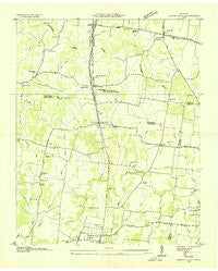 Chapel Hill Tennessee Historical topographic map, 1:24000 scale, 7.5 X 7.5 Minute, Year 1936