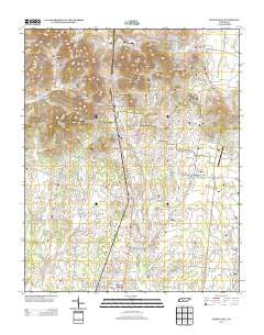 Chapel Hill Tennessee Historical topographic map, 1:24000 scale, 7.5 X 7.5 Minute, Year 2013