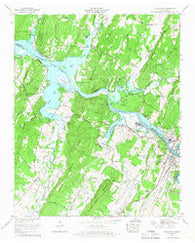 Charleston Tennessee Historical topographic map, 1:24000 scale, 7.5 X 7.5 Minute, Year 1965