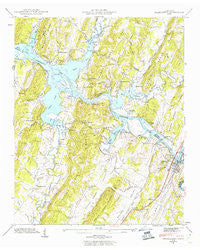 Charleston Tennessee Historical topographic map, 1:24000 scale, 7.5 X 7.5 Minute, Year 1942