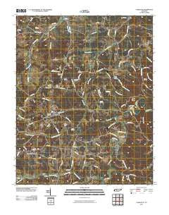 Charlotte Tennessee Historical topographic map, 1:24000 scale, 7.5 X 7.5 Minute, Year 2010
