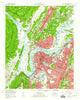 Chattanooga Tennessee Historical topographic map, 1:24000 scale, 7.5 X 7.5 Minute, Year 1958