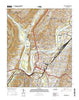 Chattanooga Tennessee Current topographic map, 1:24000 scale, 7.5 X 7.5 Minute, Year 2016