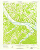 Cheatham Dam Tennessee Historical topographic map, 1:24000 scale, 7.5 X 7.5 Minute, Year 1957