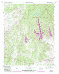 Chesterfield Tennessee Historical topographic map, 1:24000 scale, 7.5 X 7.5 Minute, Year 1950