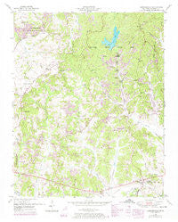 Chesterfield Tennessee Historical topographic map, 1:24000 scale, 7.5 X 7.5 Minute, Year 1950