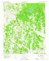Chesterfield Tennessee Historical topographic map, 1:24000 scale, 7.5 X 7.5 Minute, Year 1950