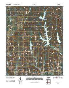 Chesterfield Tennessee Historical topographic map, 1:24000 scale, 7.5 X 7.5 Minute, Year 2010