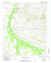 Chestnut Bluff Tennessee Historical topographic map, 1:24000 scale, 7.5 X 7.5 Minute, Year 1952