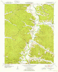Chestnut Grove Tennessee Historical topographic map, 1:24000 scale, 7.5 X 7.5 Minute, Year 1950