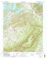 Chestnut Hill Tennessee Historical topographic map, 1:24000 scale, 7.5 X 7.5 Minute, Year 1961
