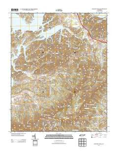 Chestnut Hill Tennessee Historical topographic map, 1:24000 scale, 7.5 X 7.5 Minute, Year 2013