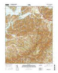 Chestnut Hill Tennessee Current topographic map, 1:24000 scale, 7.5 X 7.5 Minute, Year 2016