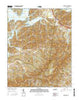 Chestnut Hill Tennessee Current topographic map, 1:24000 scale, 7.5 X 7.5 Minute, Year 2016