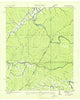 Chestoa Tennessee Historical topographic map, 1:24000 scale, 7.5 X 7.5 Minute, Year 1935