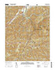 Chestoa Tennessee Current topographic map, 1:24000 scale, 7.5 X 7.5 Minute, Year 2016