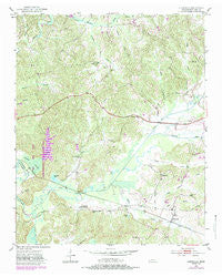 Chewalla Tennessee Historical topographic map, 1:24000 scale, 7.5 X 7.5 Minute, Year 1951