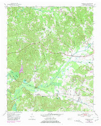 Chewalla Tennessee Historical topographic map, 1:24000 scale, 7.5 X 7.5 Minute, Year 1951