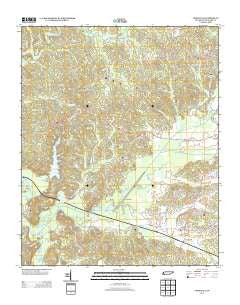 Chewalla Tennessee Historical topographic map, 1:24000 scale, 7.5 X 7.5 Minute, Year 2013