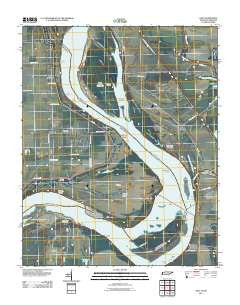Chic Tennessee Historical topographic map, 1:24000 scale, 7.5 X 7.5 Minute, Year 2011