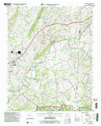Chuckey Tennessee Historical topographic map, 1:24000 scale, 7.5 X 7.5 Minute, Year 2003