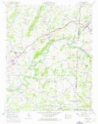Chuckey Tennessee Historical topographic map, 1:24000 scale, 7.5 X 7.5 Minute, Year 1939