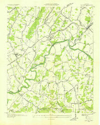 Chuckey Tennessee Historical topographic map, 1:24000 scale, 7.5 X 7.5 Minute, Year 1936