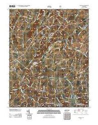 Chuckey Tennessee Historical topographic map, 1:24000 scale, 7.5 X 7.5 Minute, Year 2011
