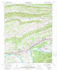 Church Hill Tennessee Historical topographic map, 1:24000 scale, 7.5 X 7.5 Minute, Year 1959