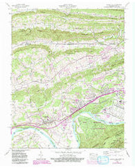 Church Hill Tennessee Historical topographic map, 1:24000 scale, 7.5 X 7.5 Minute, Year 1959