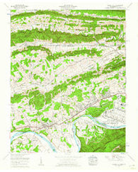 Church Hill Tennessee Historical topographic map, 1:24000 scale, 7.5 X 7.5 Minute, Year 1959