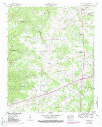 Clarksburg Tennessee Historical topographic map, 1:24000 scale, 7.5 X 7.5 Minute, Year 1950