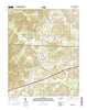 Clarksburg Tennessee Current topographic map, 1:24000 scale, 7.5 X 7.5 Minute, Year 2016