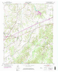Claybrook Tennessee Historical topographic map, 1:24000 scale, 7.5 X 7.5 Minute, Year 1953