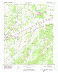 Claybrook Tennessee Historical topographic map, 1:24000 scale, 7.5 X 7.5 Minute, Year 1953