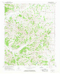 Clayton Tennessee Historical topographic map, 1:24000 scale, 7.5 X 7.5 Minute, Year 1966