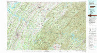 Cleveland Tennessee Historical topographic map, 1:100000 scale, 30 X 60 Minute, Year 1981