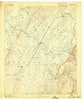 Cleveland Tennessee Historical topographic map, 1:125000 scale, 30 X 30 Minute, Year 1892