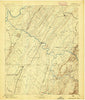 Cleveland Tennessee Historical topographic map, 1:125000 scale, 30 X 30 Minute, Year 1895