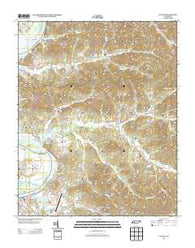 Clifton Tennessee Historical topographic map, 1:24000 scale, 7.5 X 7.5 Minute, Year 2013