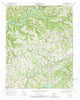Clouds Tennessee Historical topographic map, 1:24000 scale, 7.5 X 7.5 Minute, Year 1952