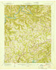Clouds Tennessee Historical topographic map, 1:24000 scale, 7.5 X 7.5 Minute, Year 1942