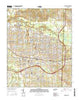Collierville Tennessee Current topographic map, 1:24000 scale, 7.5 X 7.5 Minute, Year 2016