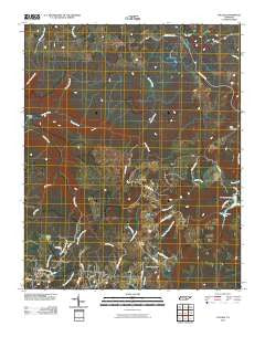 Collins Tennessee Historical topographic map, 1:24000 scale, 7.5 X 7.5 Minute, Year 2010