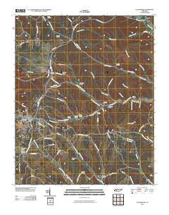 Collinwood Tennessee Historical topographic map, 1:24000 scale, 7.5 X 7.5 Minute, Year 2010