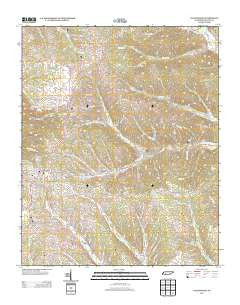 Collinwood Tennessee Historical topographic map, 1:24000 scale, 7.5 X 7.5 Minute, Year 2013