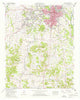 Columbia Tennessee Historical topographic map, 1:24000 scale, 7.5 X 7.5 Minute, Year 1965