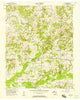 Como Tennessee Historical topographic map, 1:24000 scale, 7.5 X 7.5 Minute, Year 1957
